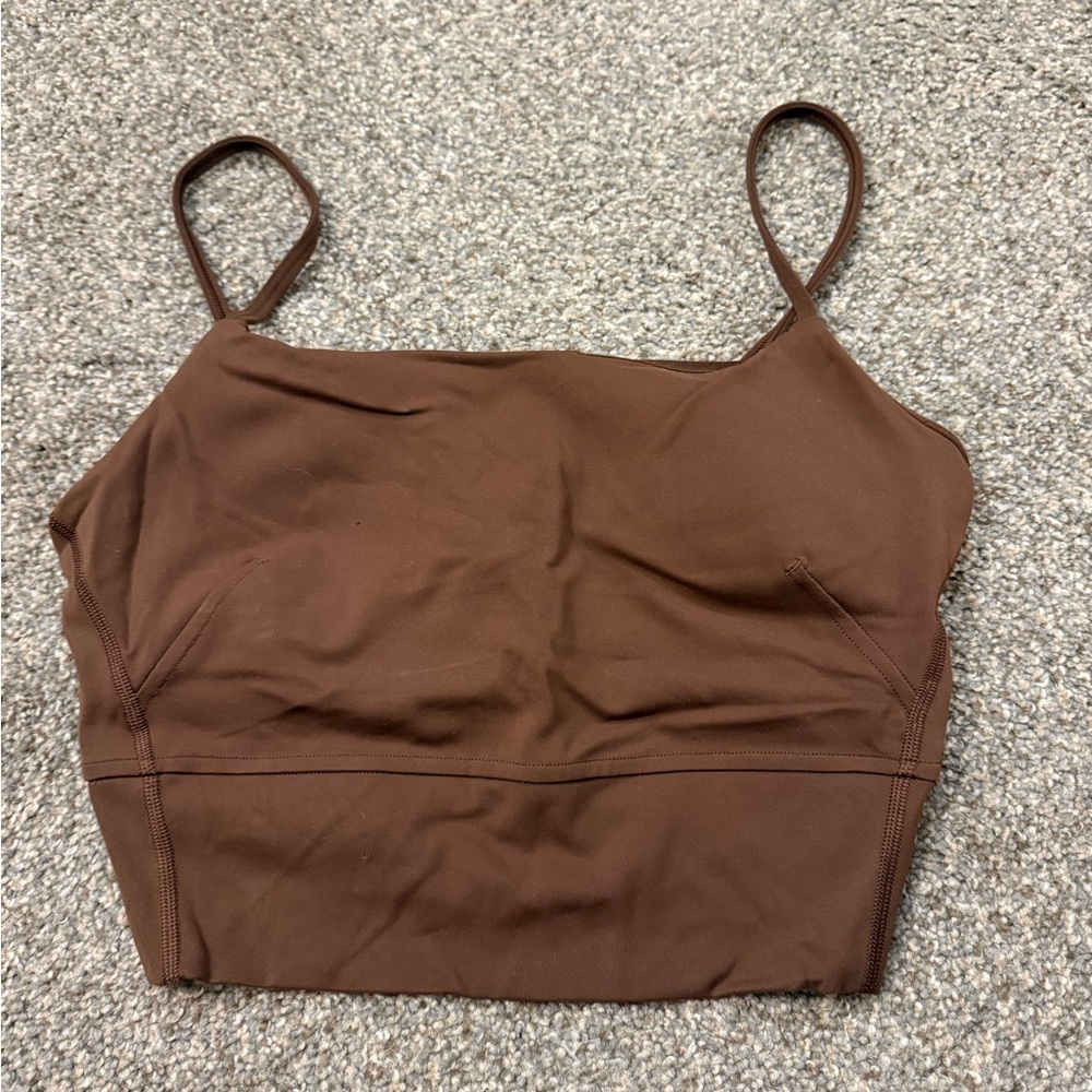 lululemon athletica Chocolate Brown Camisole